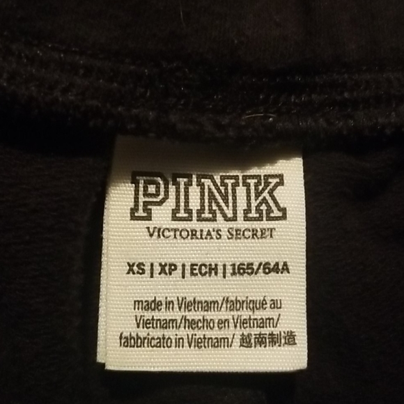 Victoria's Secret PINK Black Lace up Booty shorts - Picture 5 of 6